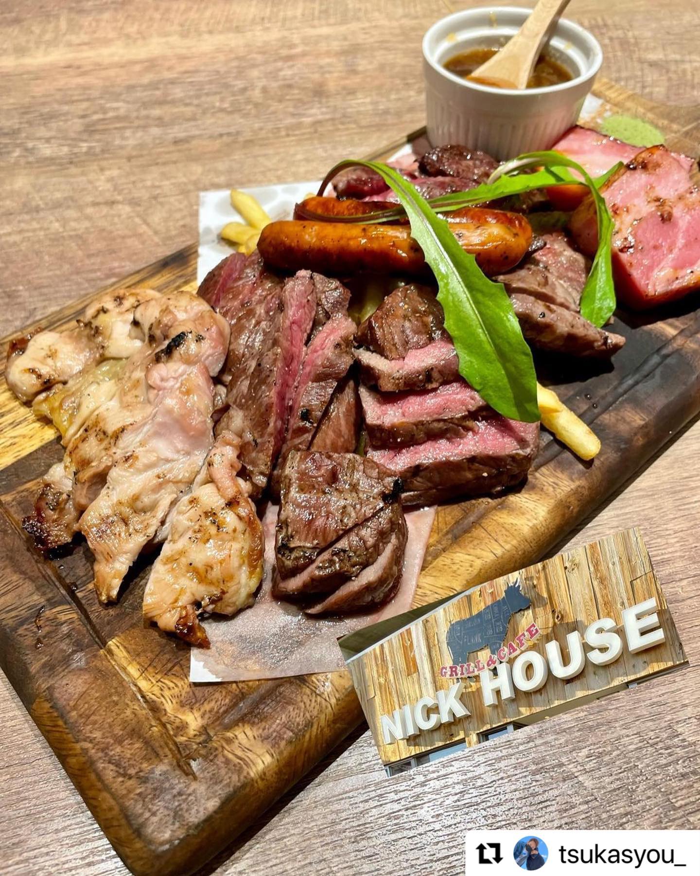 tsukasyou_ 様の投稿🍖 | ニックハウス｜grill&cafe NICK HOUSE 新山口